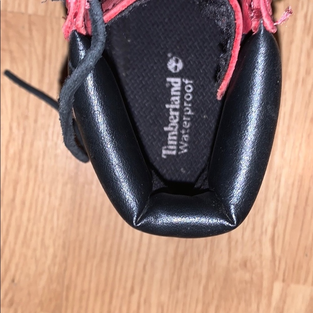 Timberlands red(used)good condition - Picture 3 of 3
